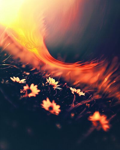 Golden Silence by Massimo Zanotti, 數碼 for Sale on Singulart