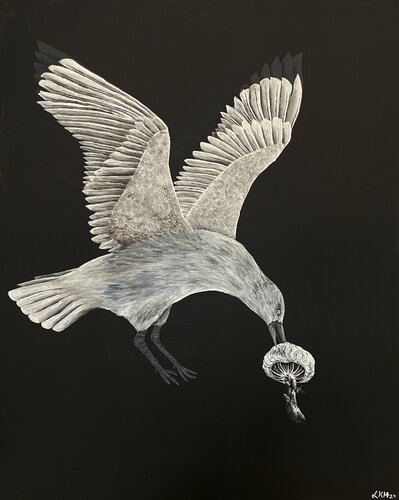 Möwe di Luisa Katharina Marschner, Pittura in vendita su Singulart