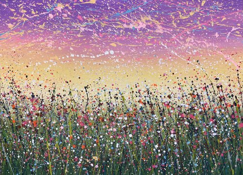 Field with flowers 20 Ivan Didovodiuk