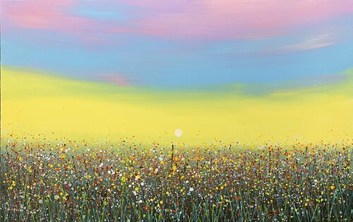 Field with flowers 49 Ivan Didovodiuk