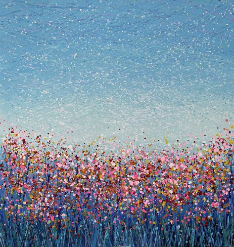 Field with flowers 67 di Ivan Didovodiuk, Pittura in vendita su Singulart