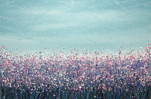 Field with flower 69 di Ivan Didovodiuk, Pittura in vendita su Singulart