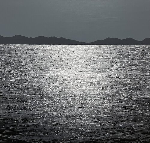 Night on the Black Sea 4 di Ivan Didovodiuk, Pittura in vendita su Singulart