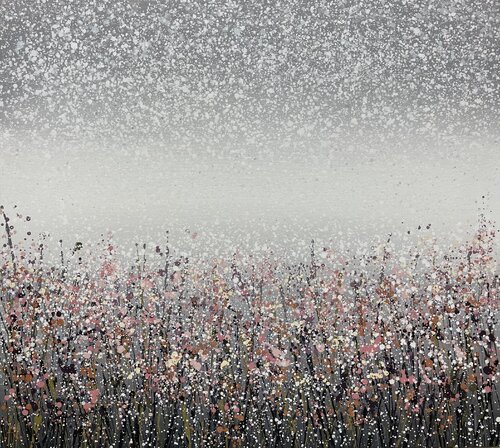 The first snow in the field di Ivan Didovodiuk, Pittura in vendita su Singulart