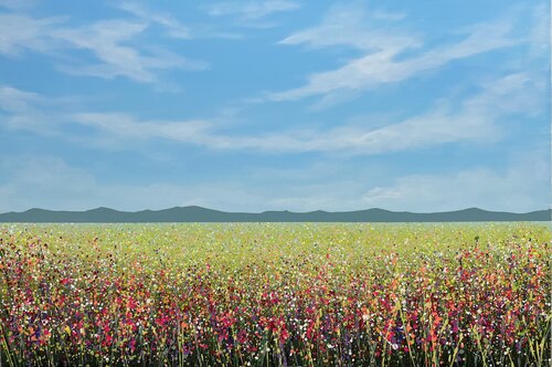 Field with flowers 97 Ivan Didovodiuk