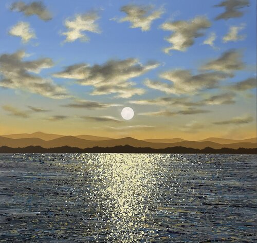 Sunset 3 di Ivan Didovodiuk, Pittura in vendita su Singulart
