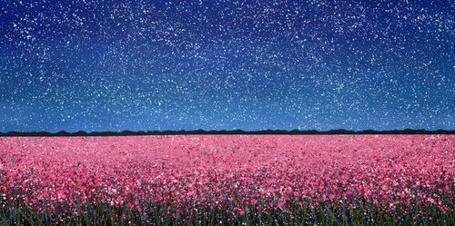 Pink field 5 van Ivan Didovodiuk, Schilderij te koop op Singulart