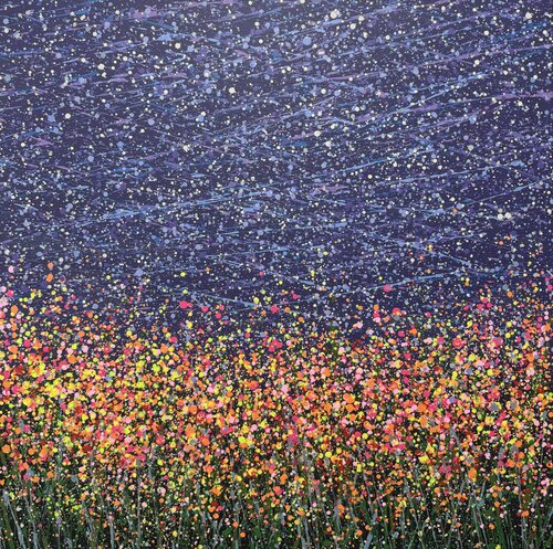 Field At Night 11 by Ivan Didovodiuk, Painting for Sale on Singulart