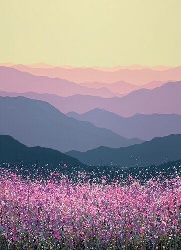 Forest flowers di Ivan Didovodiuk, Pittura in vendita su Singulart