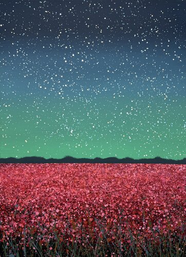 Red Field 14 di Ivan Didovodiuk, Pittura in vendita su Singulart