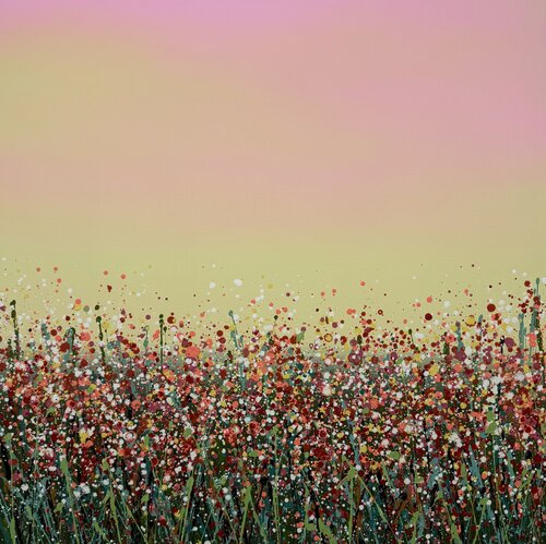Field with flowers 115 by Ivan Didovodiuk, Painting for Sale on Singulart