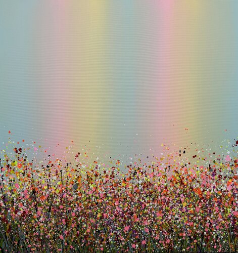 Field with flowers 116 von Ivan Didovodiuk, Malerei kaufen auf Singulart