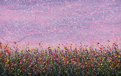 Field with flowers 118 by Ivan Didovodiuk, 회화 for Sale on Singulart