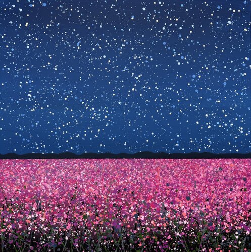 Pink field 10 von Ivan Didovodiuk, Malerei kaufen auf Singulart