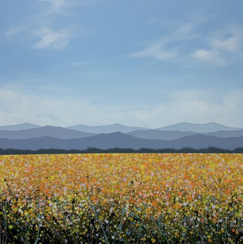 Yellow field 15 von Ivan Didovodiuk, Malerei kaufen auf Singulart