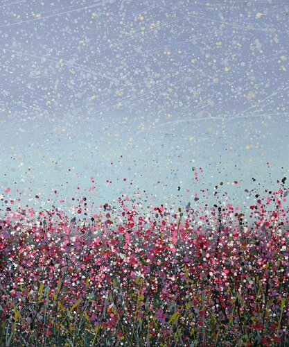 Field with flowers 128 von Ivan Didovodiuk, Malerei kaufen auf Singulart