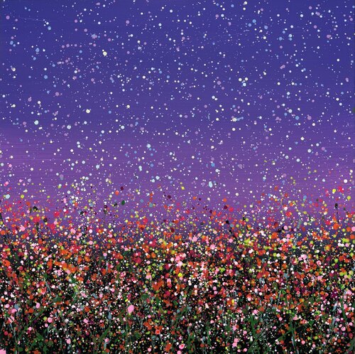 Field with flowers 129 by Ivan Didovodiuk, Painting for Sale on Singulart