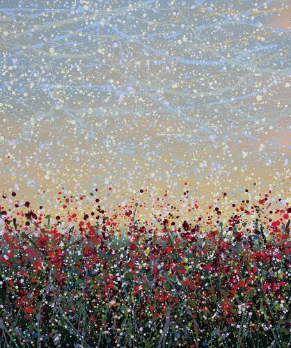 Field with flowers 130 by Ivan Didovodiuk, Painting for Sale on Singulart