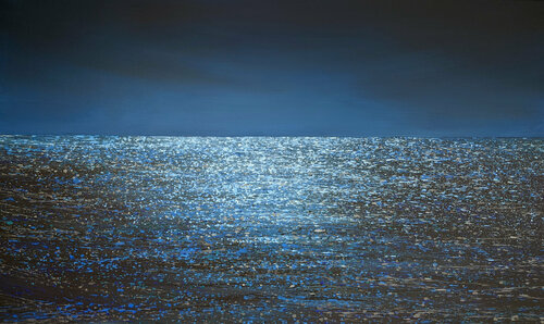 The glow on the sea van Ivan Didovodiuk, Schilderij te koop op Singulart