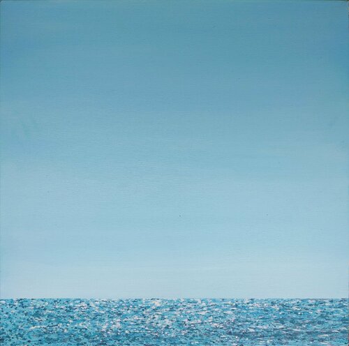 Calm at sea 2 di Ivan Didovodiuk, Pittura in vendita su Singulart