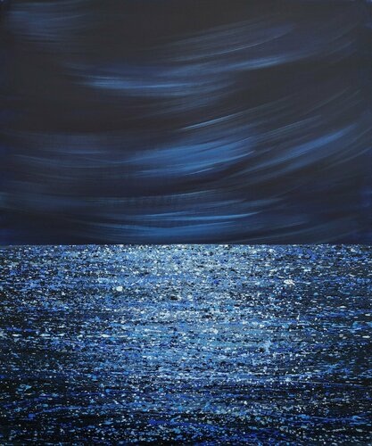 The glow on the sea 3 van Ivan Didovodiuk, Schilderij te koop op Singulart