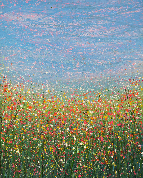 Field with flowers 17 Ivan Didovodiuk