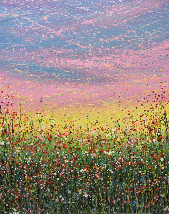 Field with flowers 31 Ivan Didovodiuk
