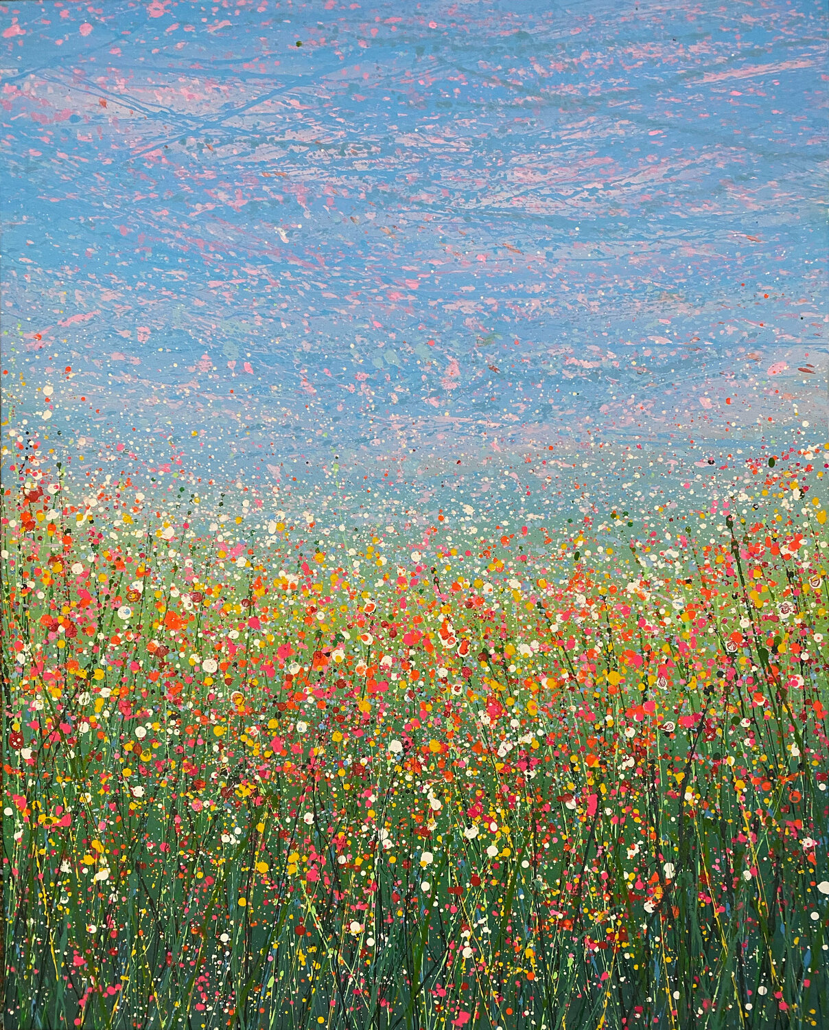 Field with flowers 17 Ivan Didovodiuk