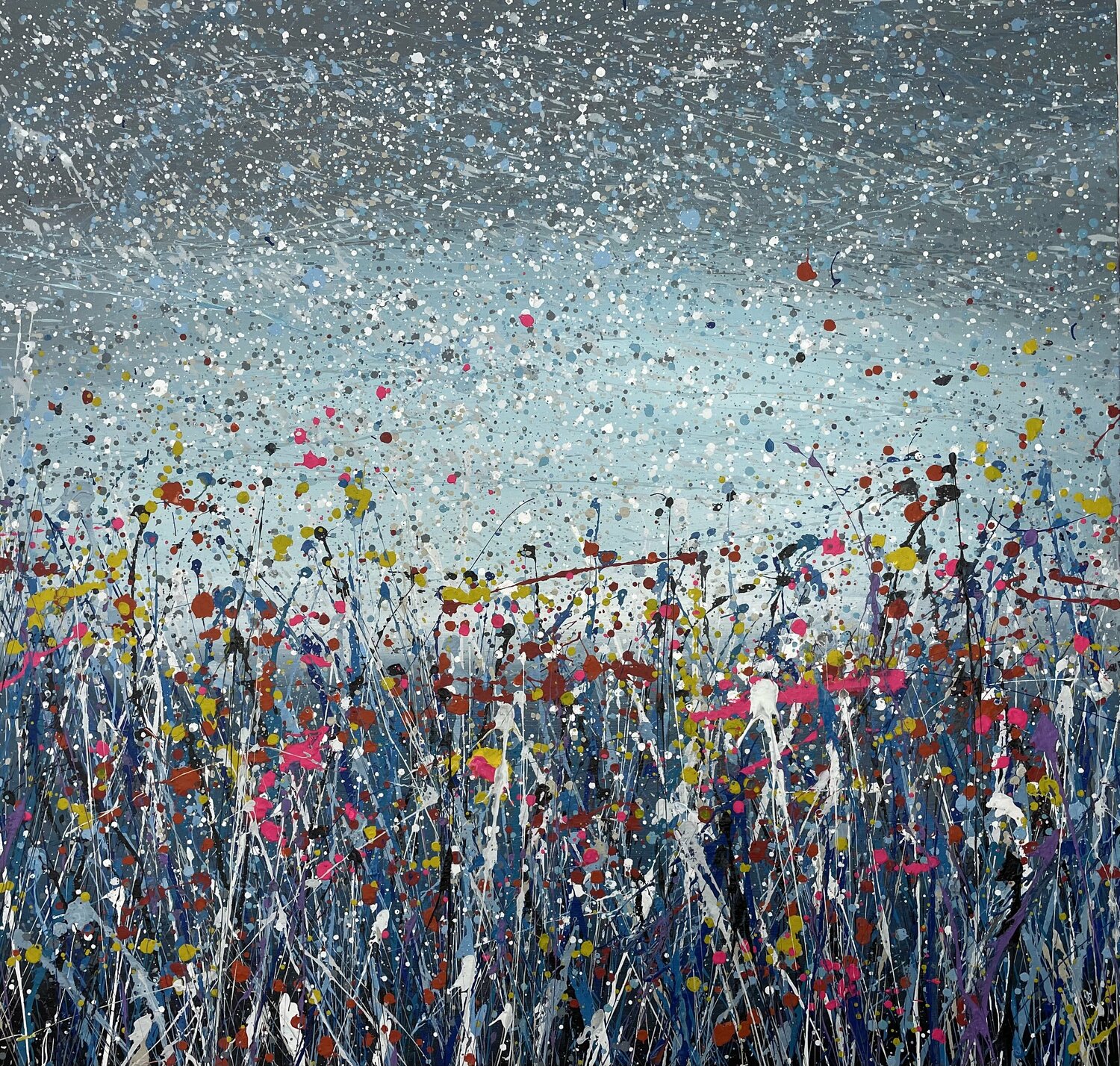 The first snow in the field Ivan Didovodiuk