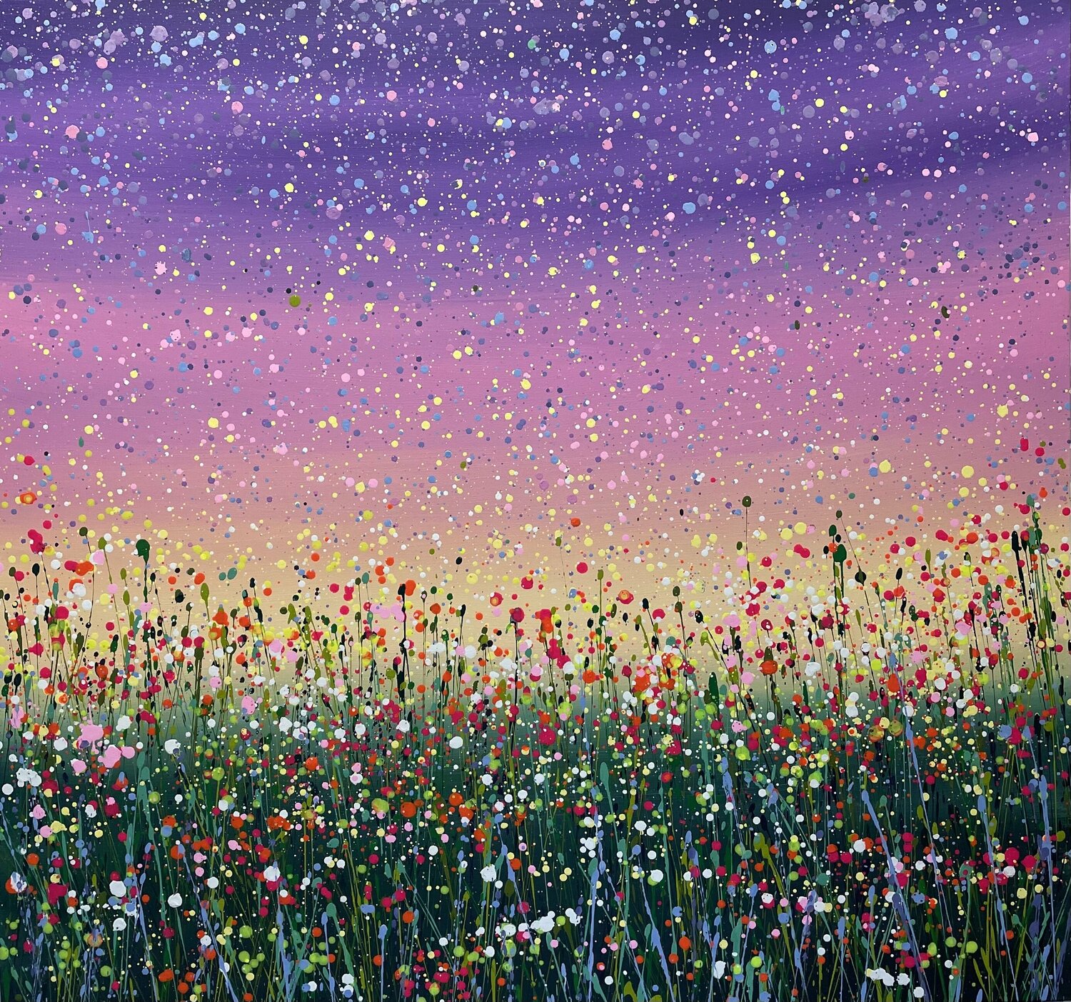 Field with flowers 40 Ivan Didovodiuk