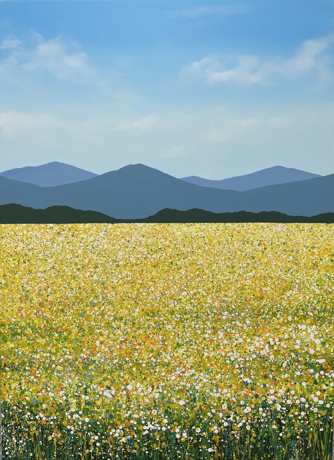 Field with flowers 66 Ivan Didovodiuk
