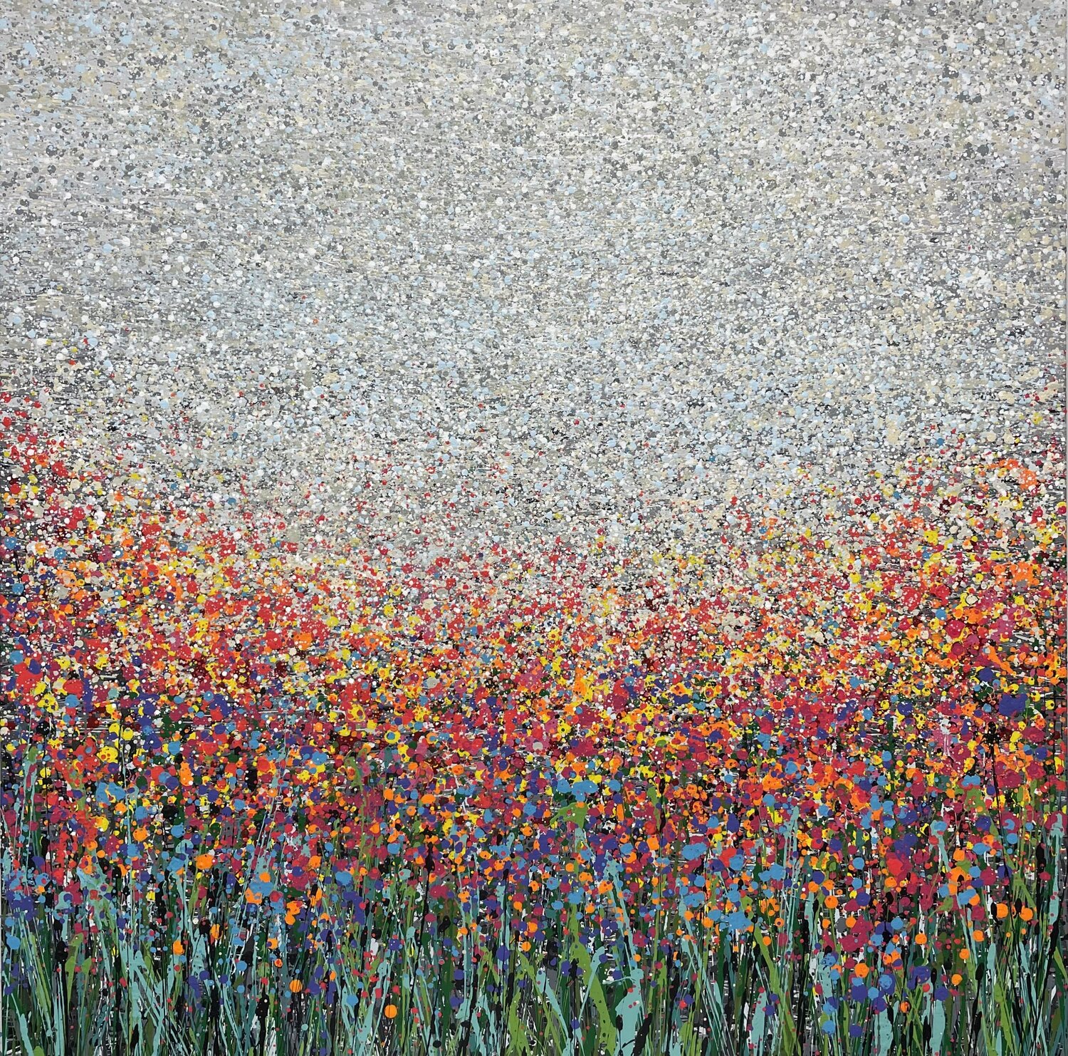 Field with flowers 70 Ivan Didovodiuk