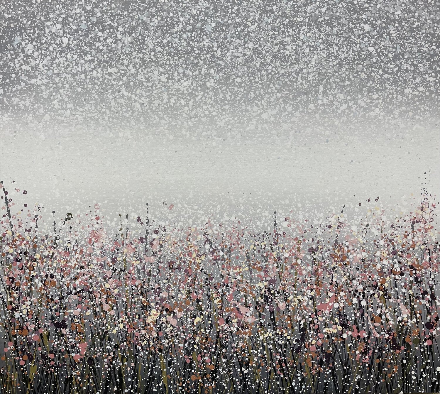 The first snow in the field Ivan Didovodiuk