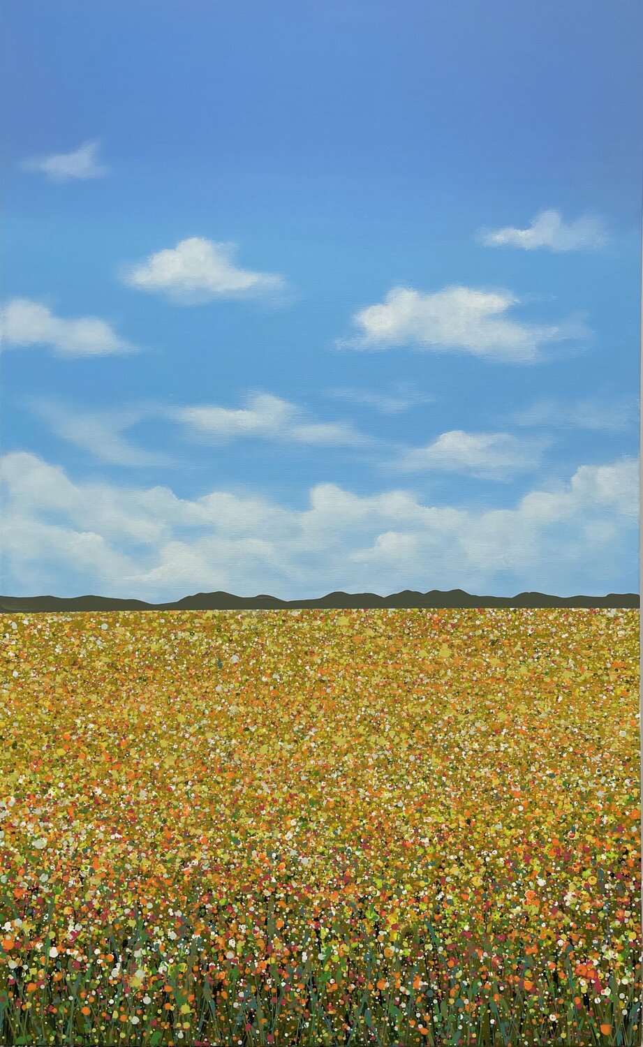 Field with flowers 100 Ivan Didovodiuk