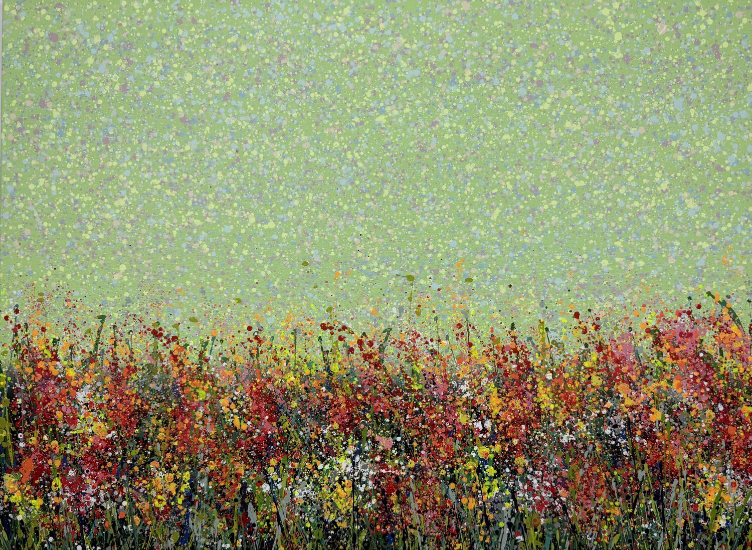 Field with flowers 114 Ivan Didovodiuk