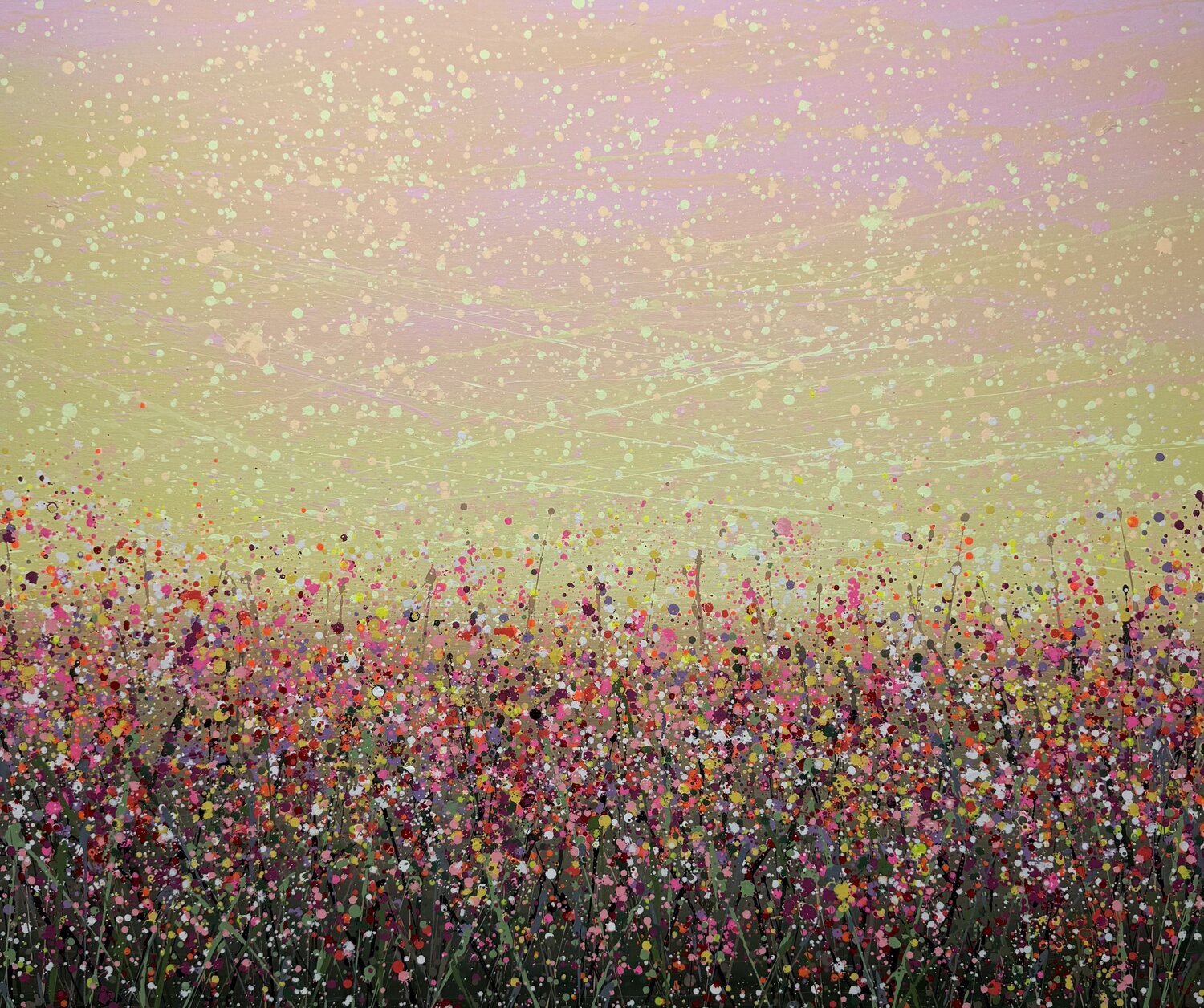 Field with flowers 116 Ivan Didovodiuk
