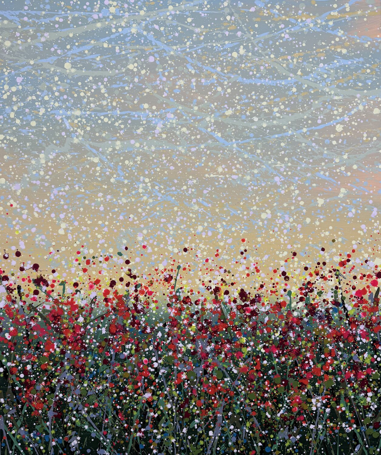 Field with flowers 130 Ivan Didovodiuk