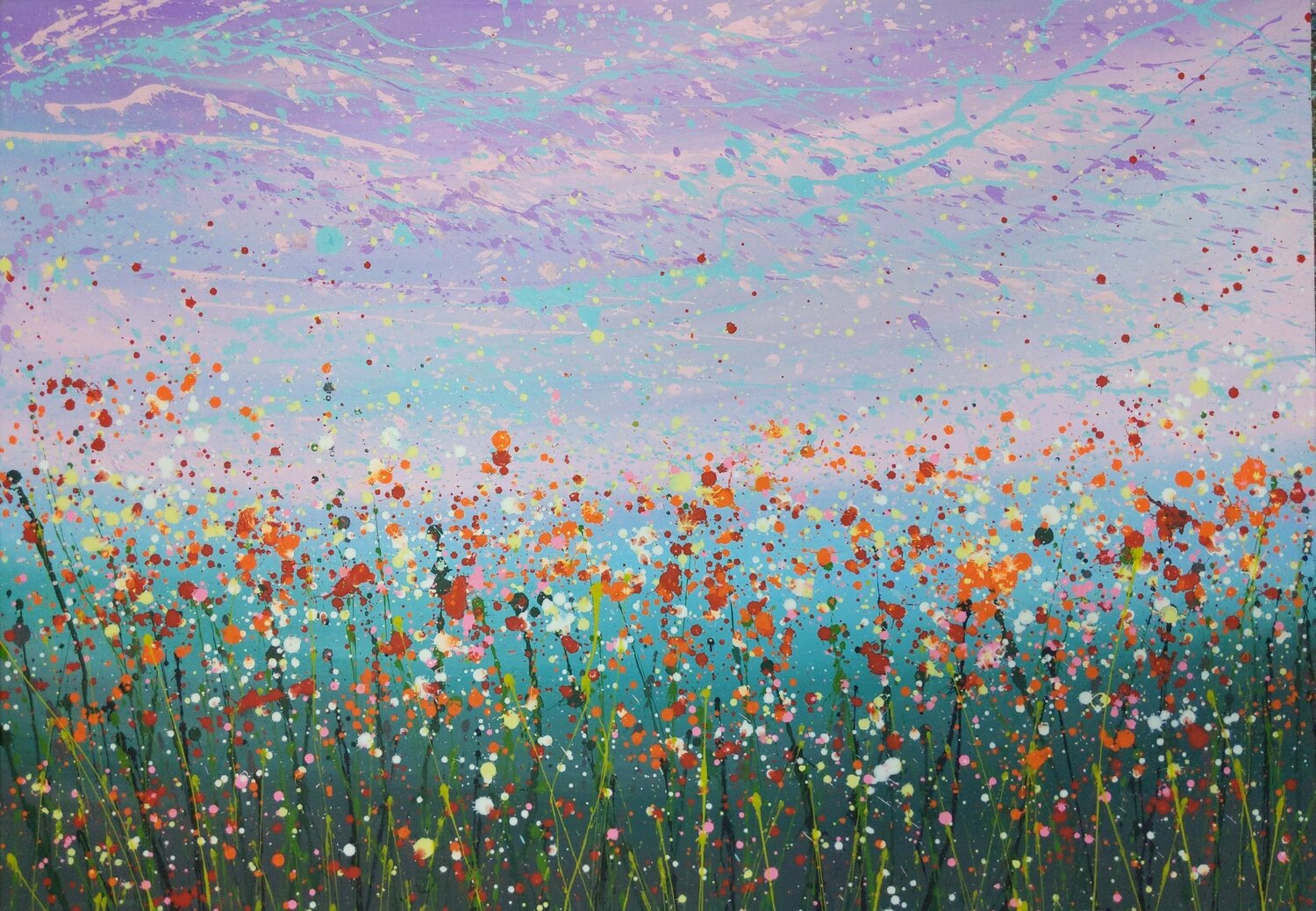 Field with flowers 10 Ivan Didovodiuk