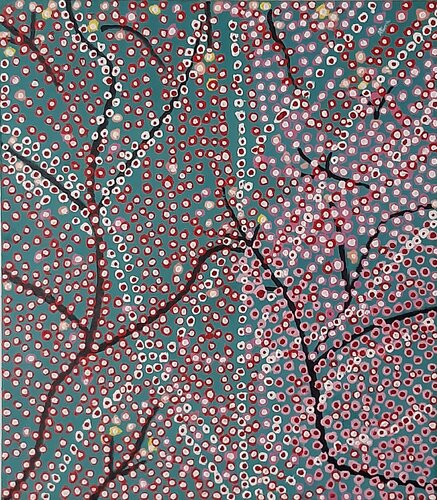 Fantasie Giapponesi della terra by Aline De Souza Lopes, Painting for Sale on Singulart