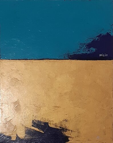 Início & Fim by Aline De Souza Lopes, 회화 for Sale on Singulart