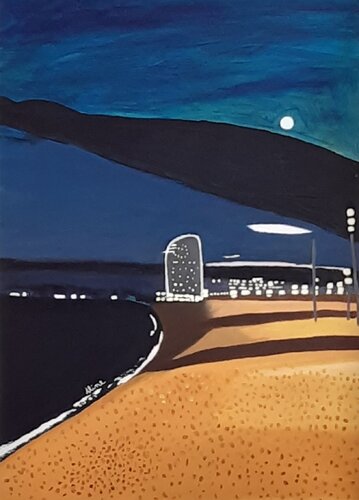 La Lotta Delle Luci by Aline De Souza Lopes, 회화 for Sale on Singulart