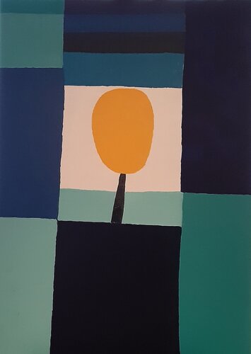 L'albero dell'inizio von Aline De Souza Lopes, Malerei kaufen auf Singulart