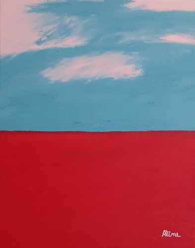 Mar Vermelho de Aline De Souza Lopes, Pintura a la venta en Singulart