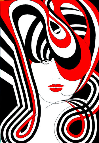 DIANE von Bernie Fine, Werk auf Papier kaufen auf Singulart