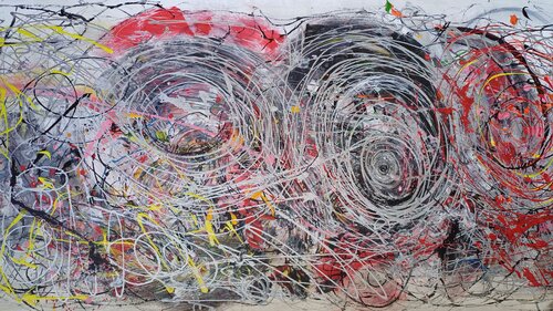 Tanz des Lebens par Jasna Milosavac, Peinture en vente sur Singulart