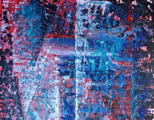 Blaues Meer von Jasna Milosavac, Malerei kaufen auf Singulart