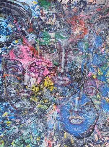Human de Jasna Milosavac, Pintura a la venta en Singulart