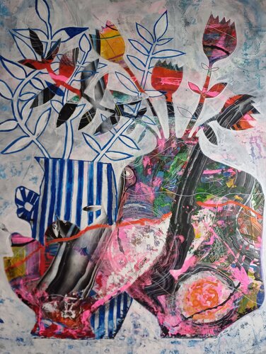 Abstrakt bunt de Jasna Milosavac, Pintura a la venta en Singulart