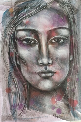 Schönheit di Jasna Milosavac, Disegno in vendita su Singulart