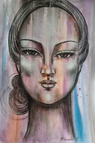 Schönheit by Jasna Milosavac, Drawing for Sale on Singulart